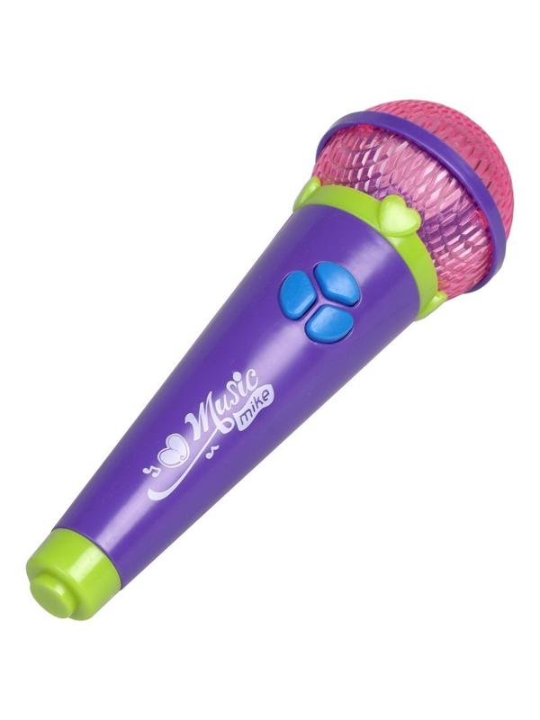 Микрофон, свет, звук, эл. пит. AAх2 не вх. в компл., в ассорт., блистер