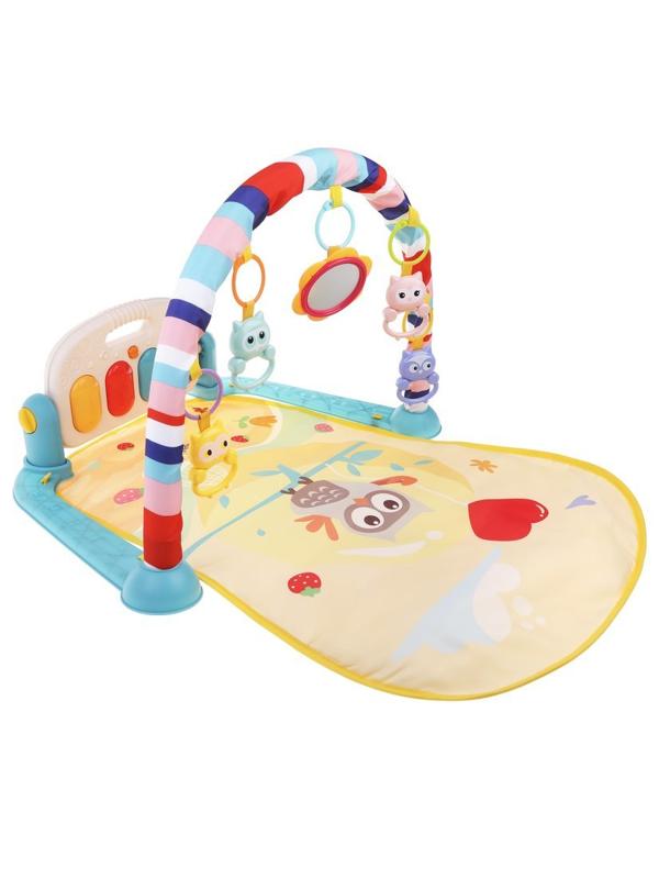 Коврик развивающий, звук, эл.пит. ААх2 не вх.в компл., коробка