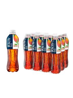 Чай холодный Riсh черный со вкусом персика 1л. ПЭТ 12шт/уп