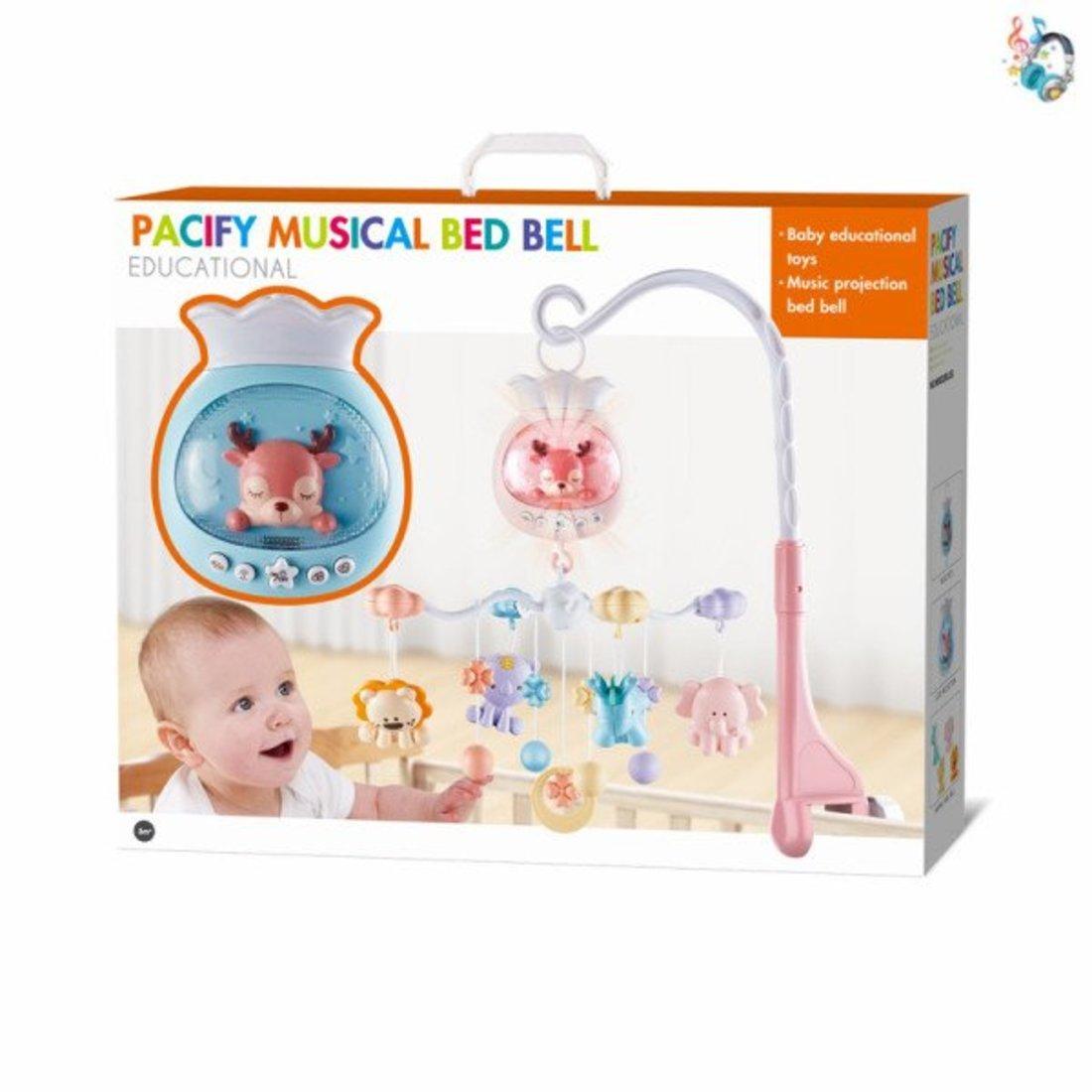 Мобиль на ИК управлении, звук, свет, эл. пит. АААх3 шт, CR2025х1 не вх. в
компл., коробка