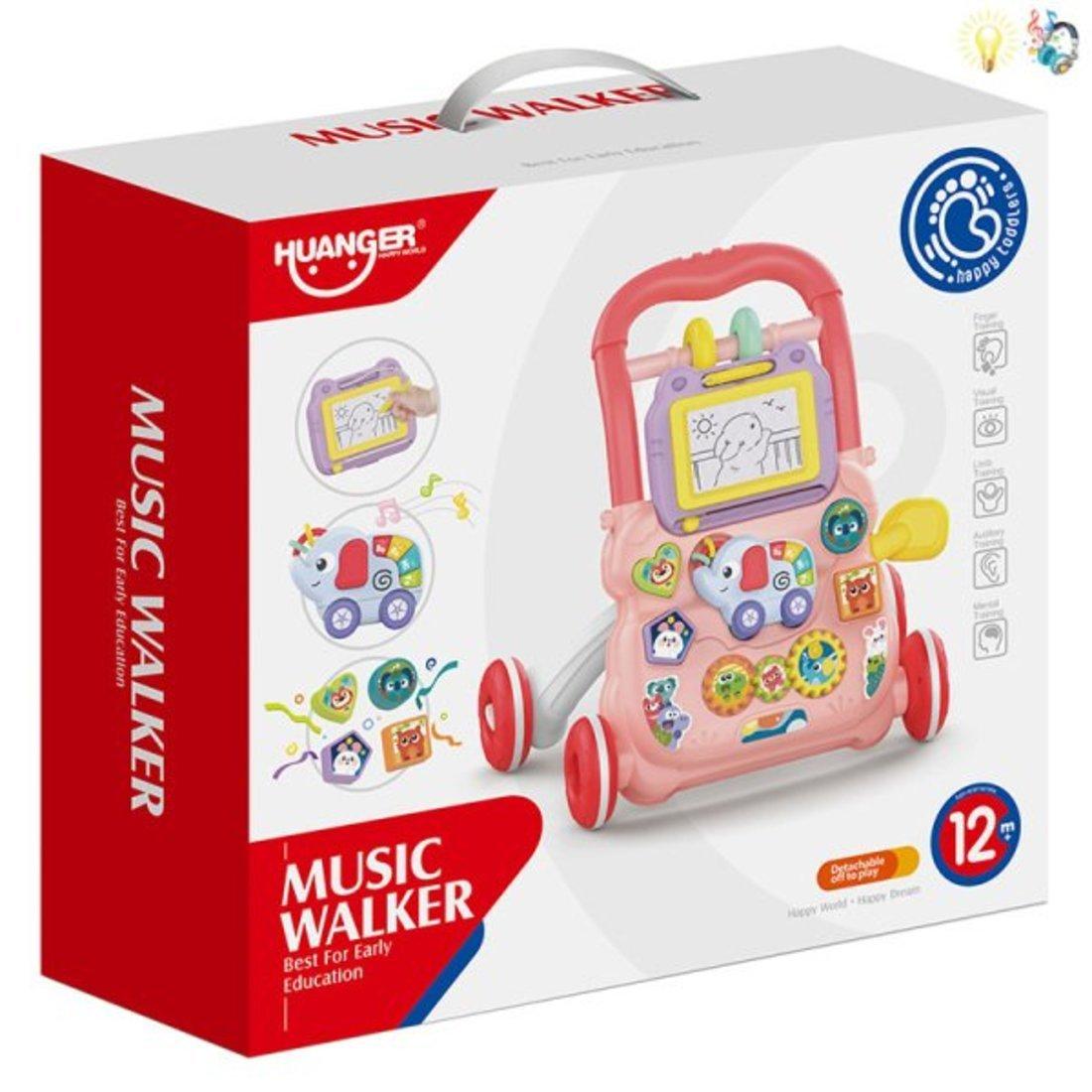 Каталка-ходунки, свет, звук, эл. пит. АААх2 не вх. в компл., коробка