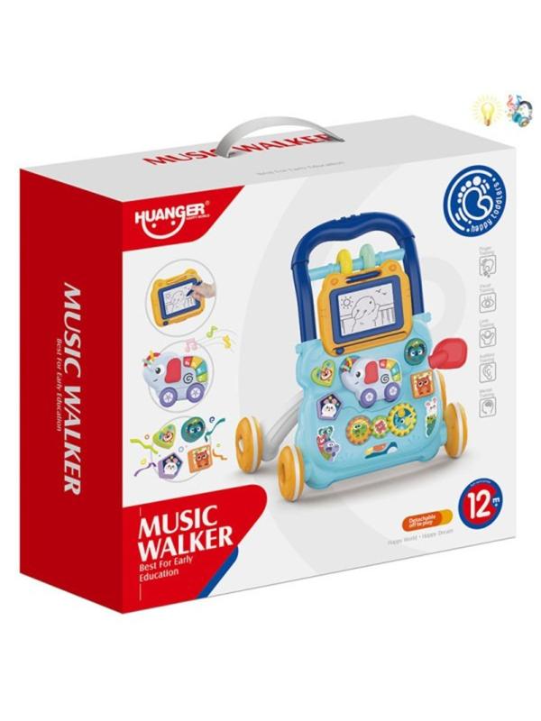 Каталка-ходунки, свет, звук, эл. пит. АААх2 не вх. в компл., коробка