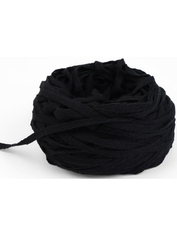 Лента киперная, 5 мм, 100 ± 1 м, цвет чёрный