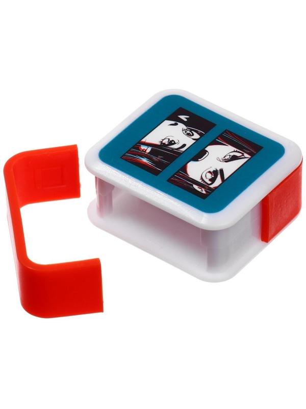 Точилка пластиковая MESHU Kawaii, 1 отверстие, МИКС