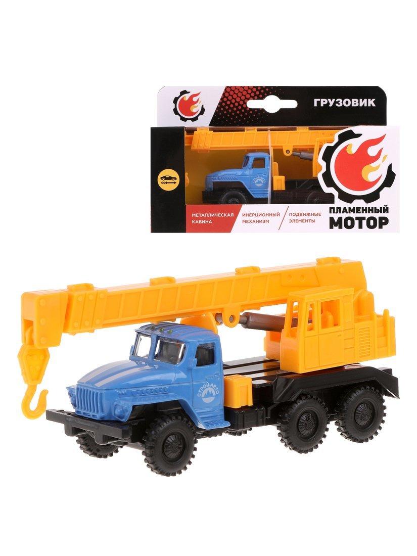 Грузовик мет. ин. Подъемный кран, подвижные элементы