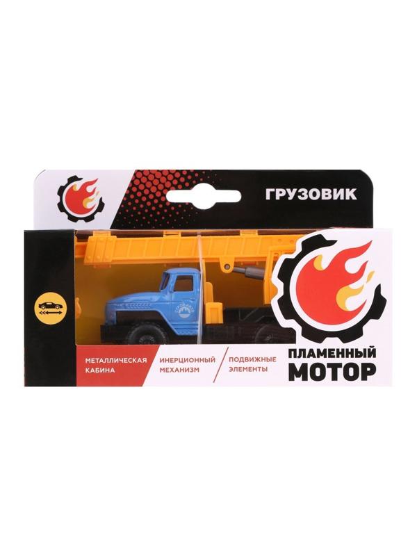 Грузовик мет. ин. Подъемный кран, подвижные элементы