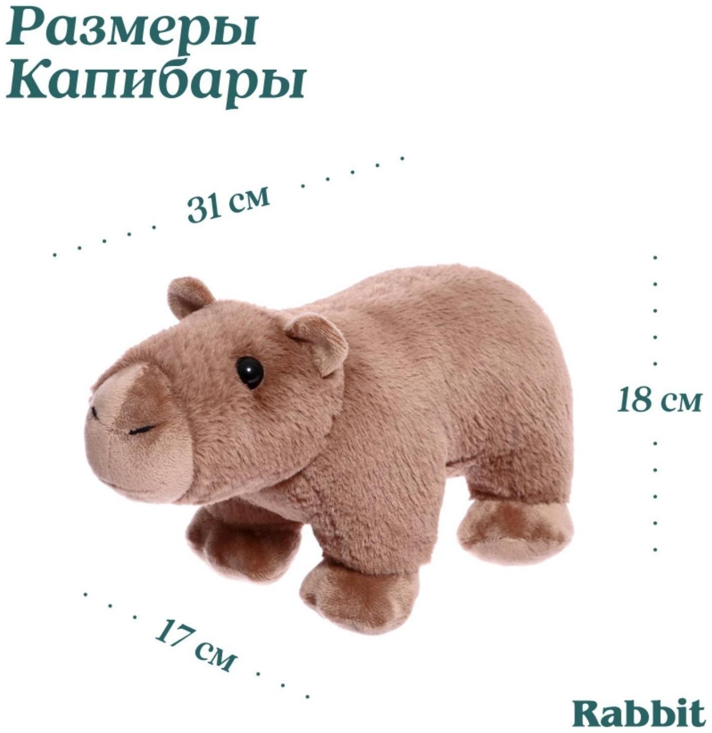 Мягкая игрушка «Капибара», 31 см