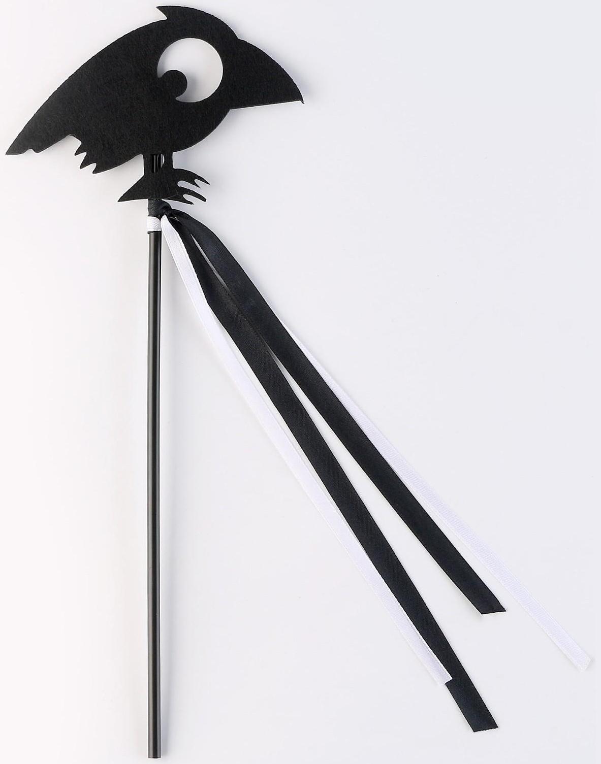 Карнавальный жезл «Хеллоуин», цвет чёрный, виды МИКС