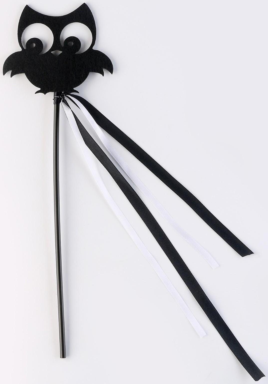 Карнавальный жезл «Хеллоуин», цвет чёрный, виды МИКС