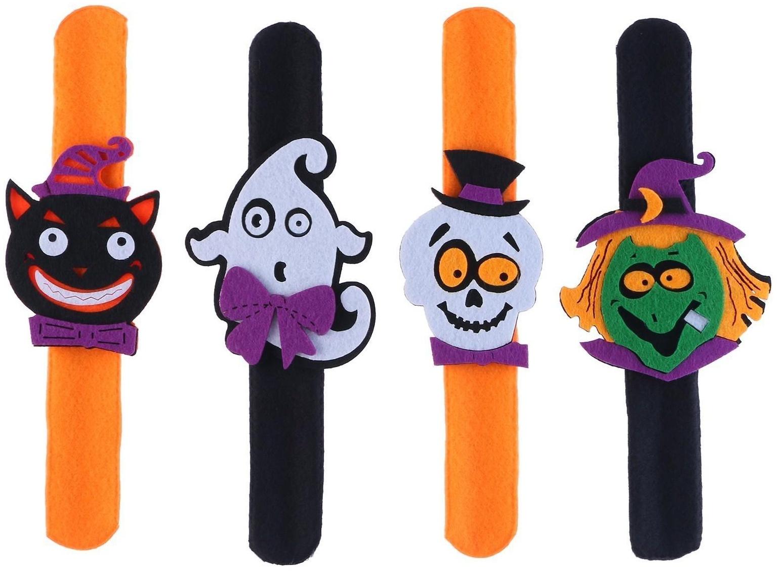 Карнавальный браслет «Хэллоуин», виды МИКС