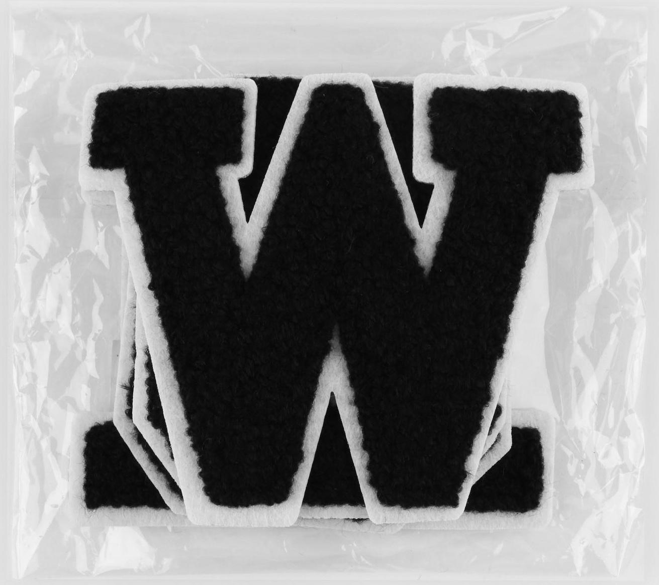 Термоаппликация «MOSCOW», 8 × 6 см - размер буквы, цвет белый