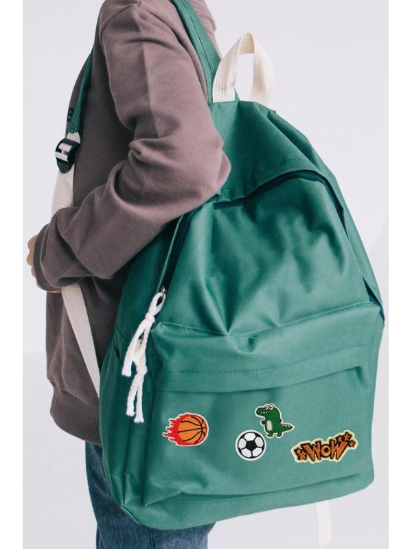 Патч клеевой на одежду, обувь, сумки «Футбольный мячик», 4,5 × 4,5 см