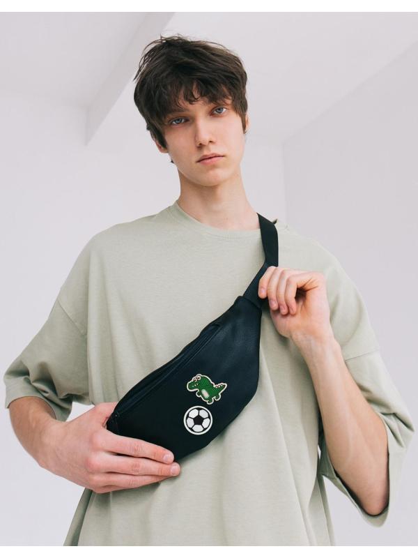 Патч клеевой на одежду, обувь, сумки «Футбольный мячик», 4,5 × 4,5 см