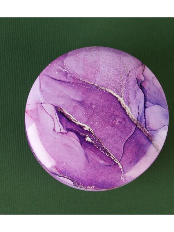 Новогодняя свеча в банке «Всё сбудется» , мандарин, высота 5 см