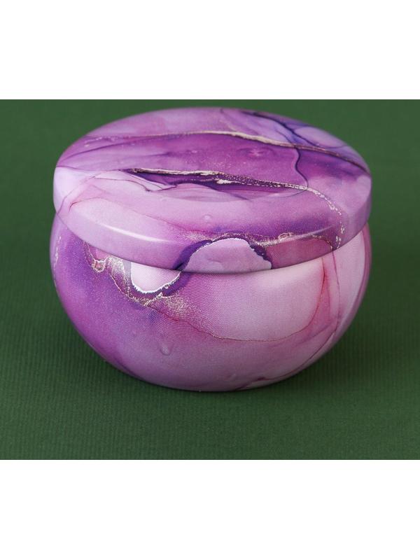 Новогодняя свеча в банке «Всё сбудется» , мандарин, высота 5 см