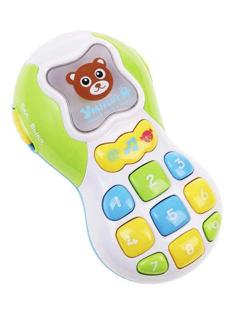 Весёлый телефончик зеленый, звук