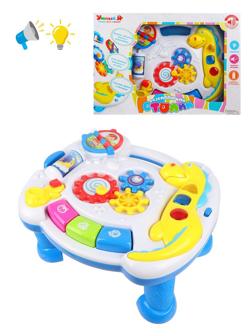 Столик развивающий Динозаврик, свет, звук. Элементы питания AA*3шт. не входят
в комплект