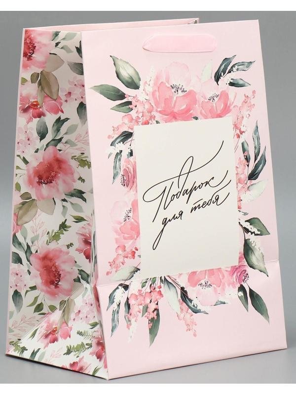 Пакет ламинированный «Подарок», 20 × 30 × 16 см