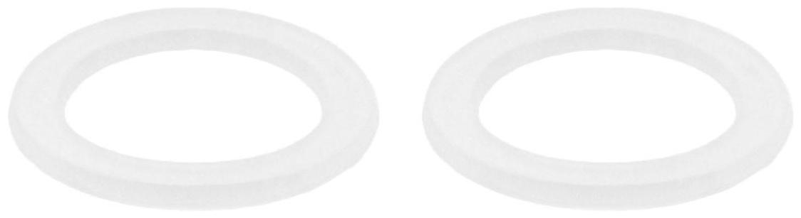 Дистанционный держатель для табличек, 19х40 мм, цвет черный, набор 6 шт.