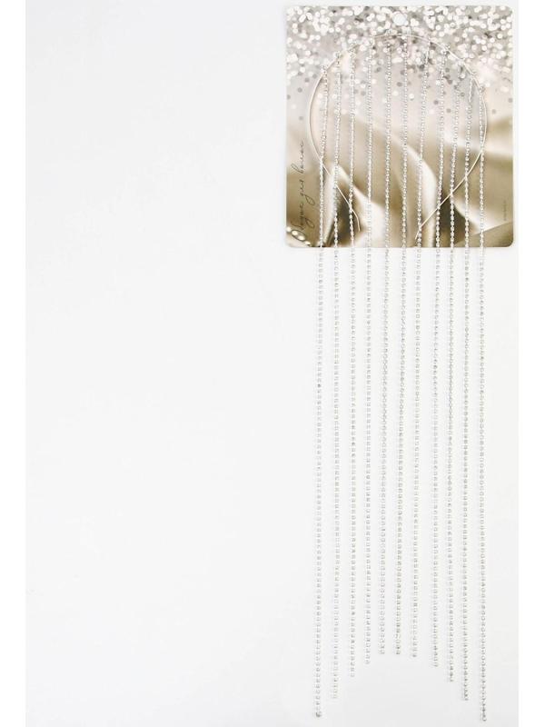 Ободок для волос со стразами «Блистай», длина цепочек 42 см