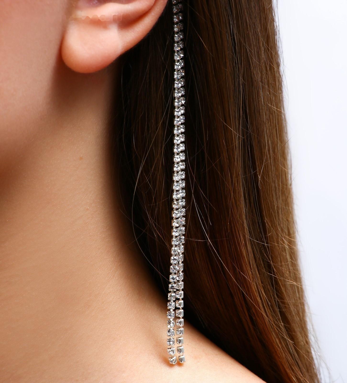 Ободок для волос со стразами «Ты прекрасна», длина цепочек 13,5 см.