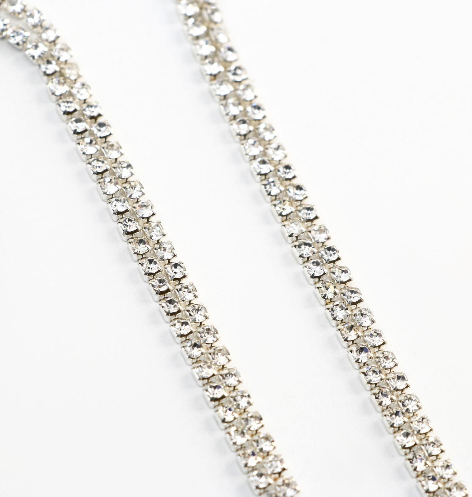 Ободок для волос со стразами «Ты прекрасна», длина цепочек 13,5 см.