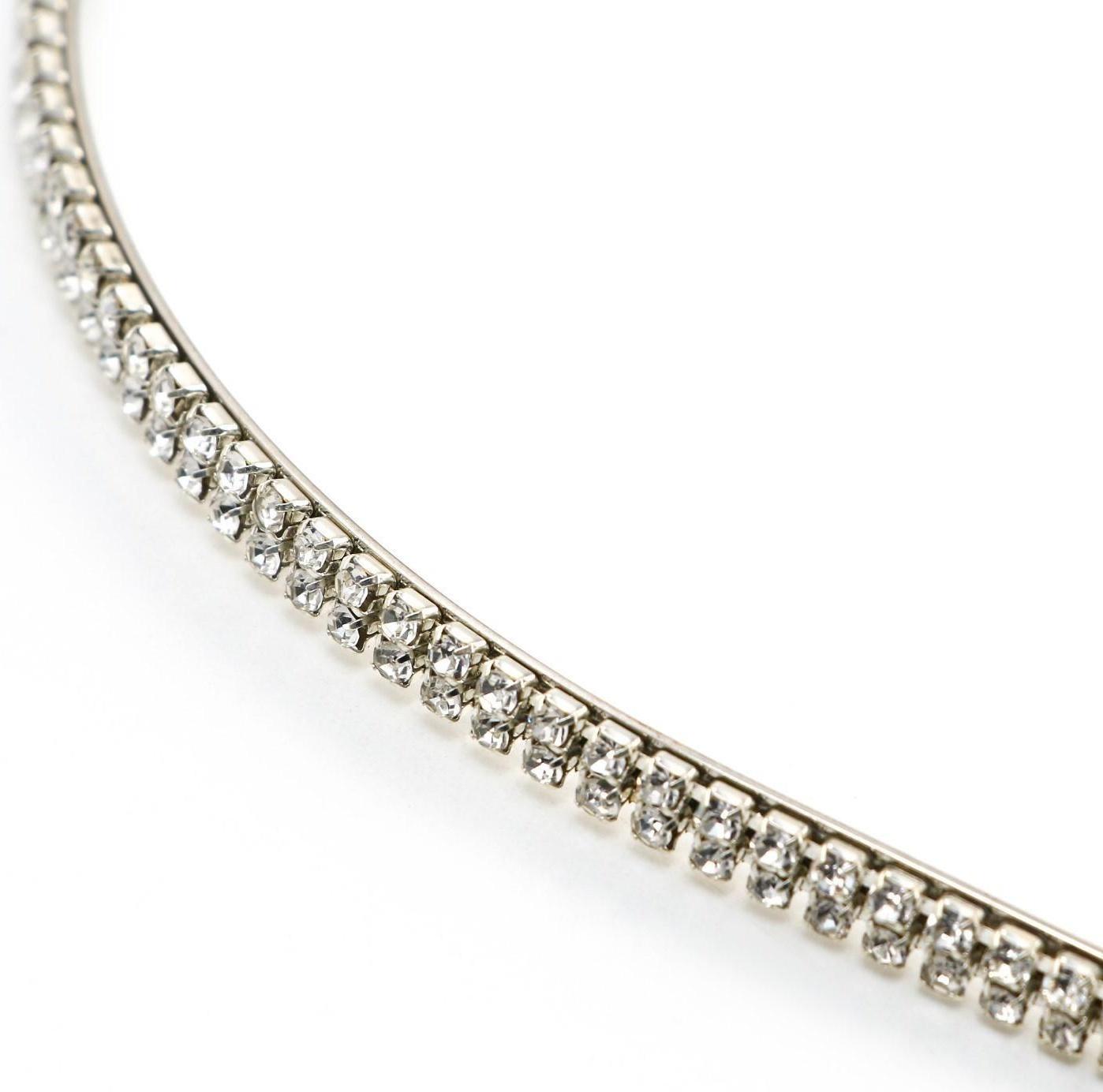 Ободок для волос со стразами «Ты прекрасна», длина цепочек 13,5 см.