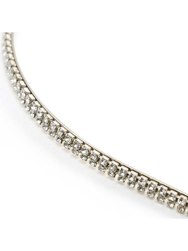 Ободок для волос со стразами «Ты прекрасна», длина цепочек 13,5 см.