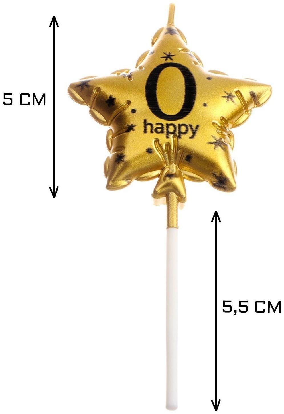 Свеча в торт на шпажке 