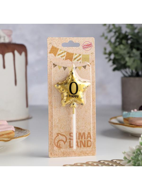 Свеча в торт на шпажке 