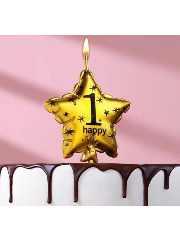 Свеча в торт на шпажке 