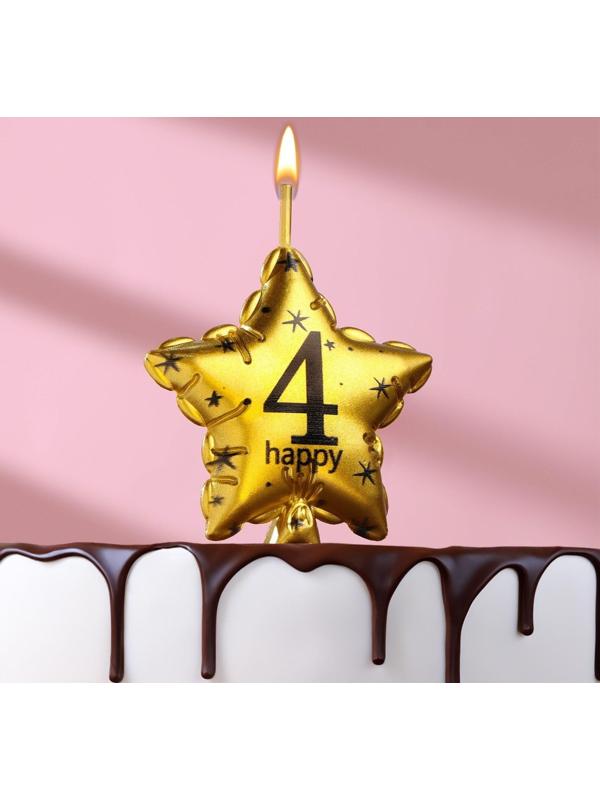 Свеча в торт на шпажке 