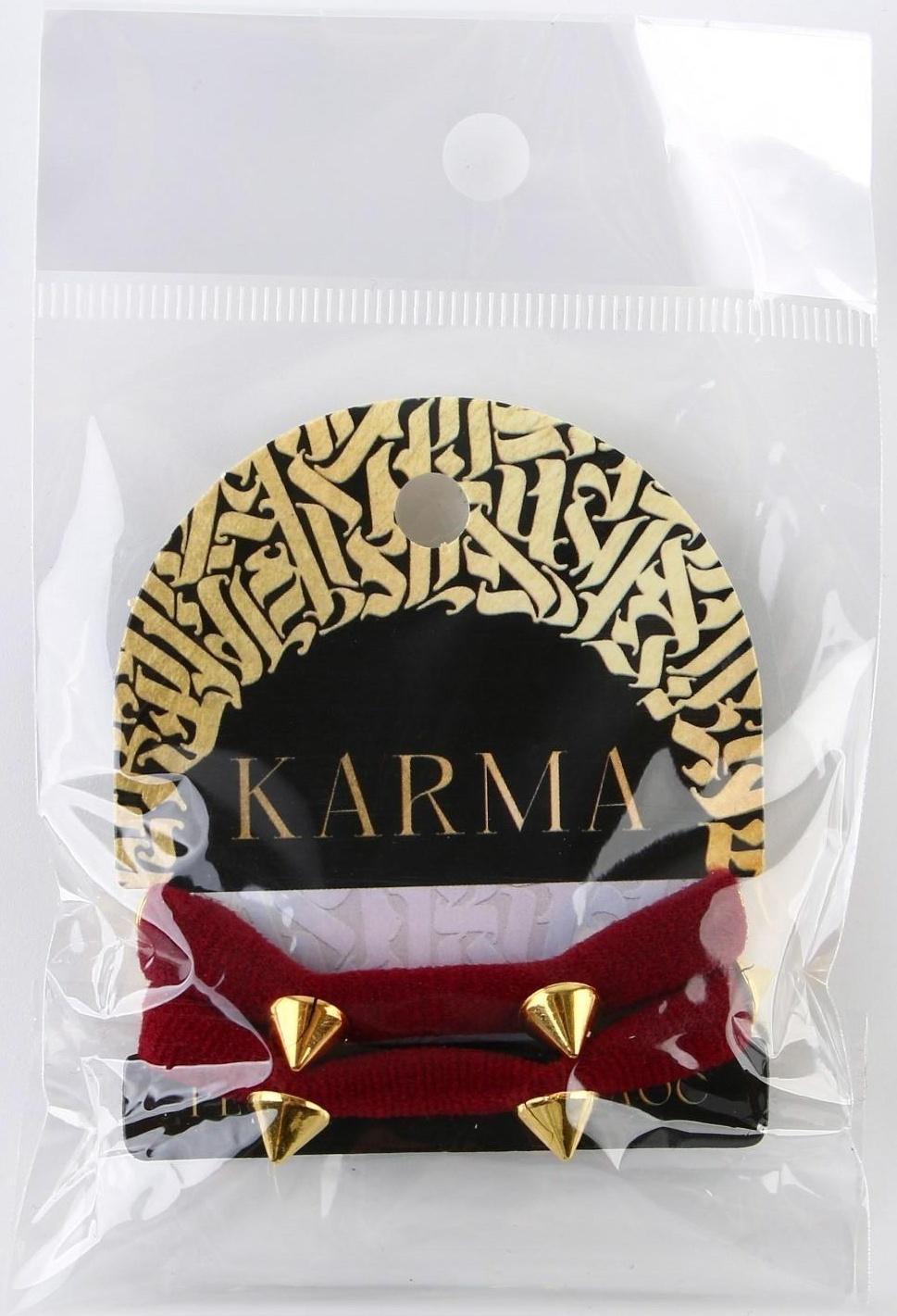 Резинки для волос «Karma», 2 шт., d = 5 см