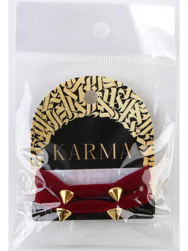 Резинки для волос «Karma», 2 шт., d = 5 см