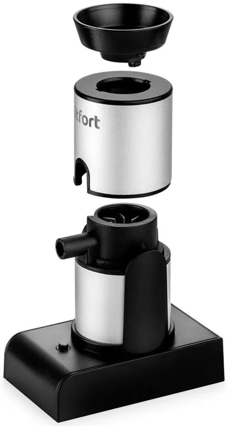 Дымогенератор для копчения Kitfort КТ-4023, 0.6 Вт, серебристо-чёрный