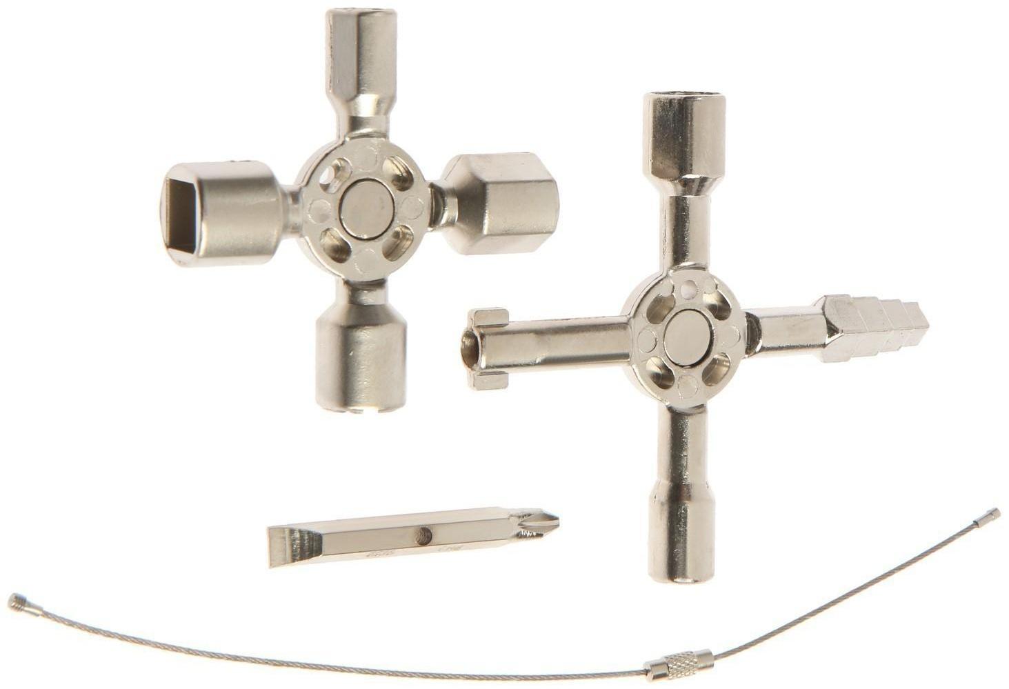 Многофункциональный ключ DEKO MW01, для электрошкафов, 10 в 1