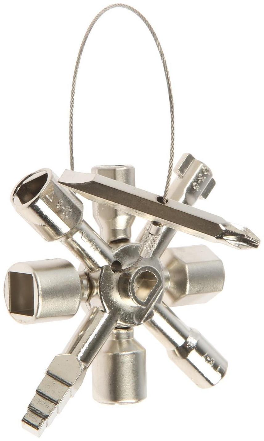 Многофункциональный ключ DEKO MW01, для электрошкафов, 10 в 1