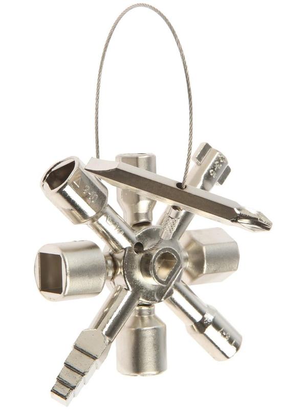 Многофункциональный ключ DEKO MW01, для электрошкафов, 10 в 1