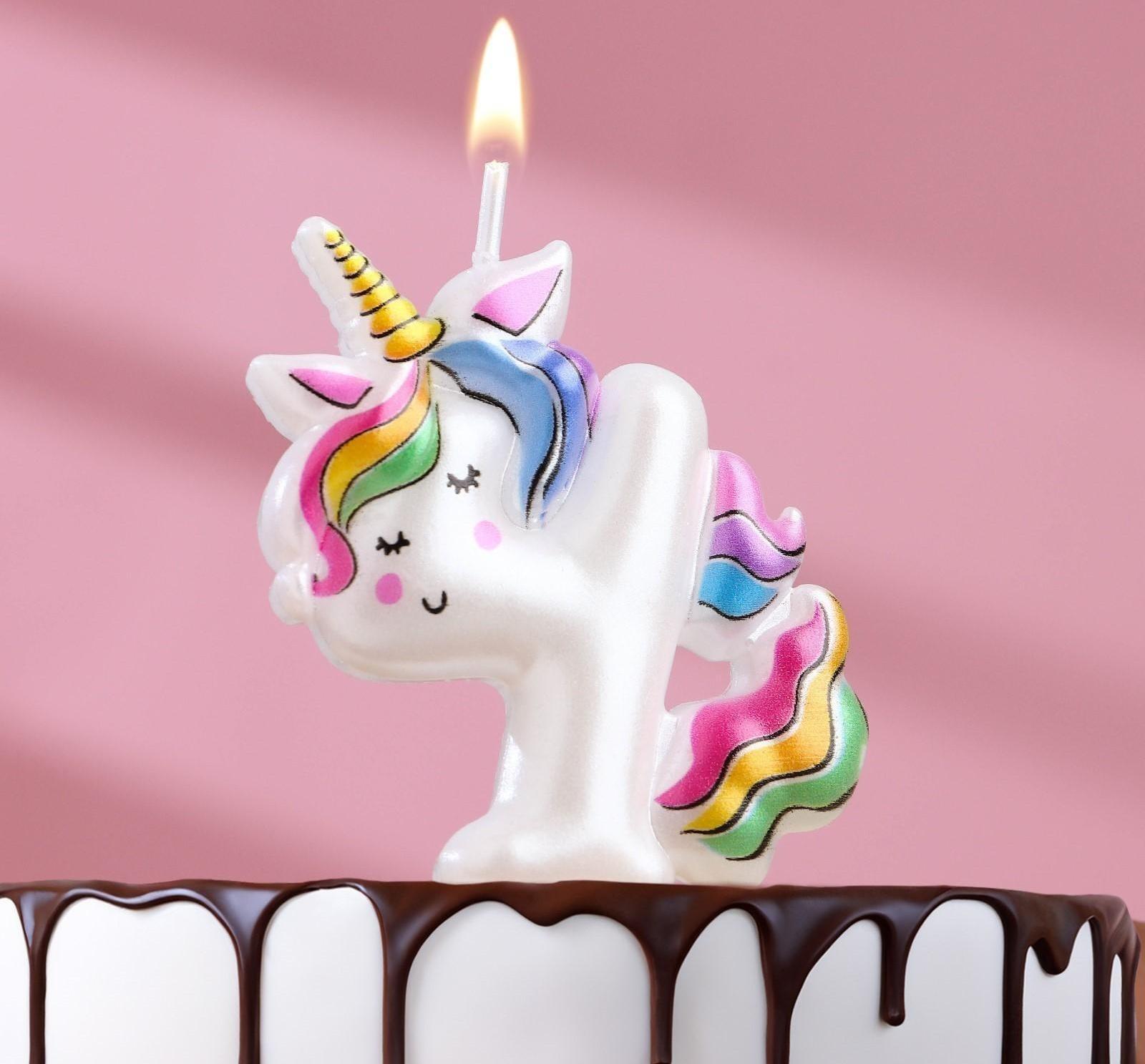 Свеча в торт 