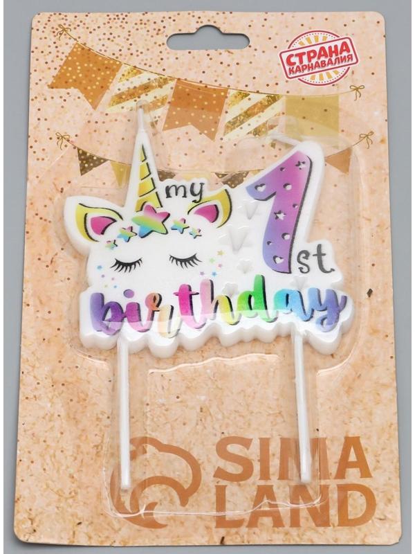 Свеча в торт 