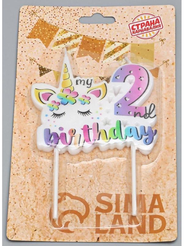 Свеча в торт 