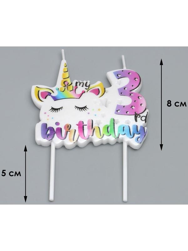 Свеча в торт 