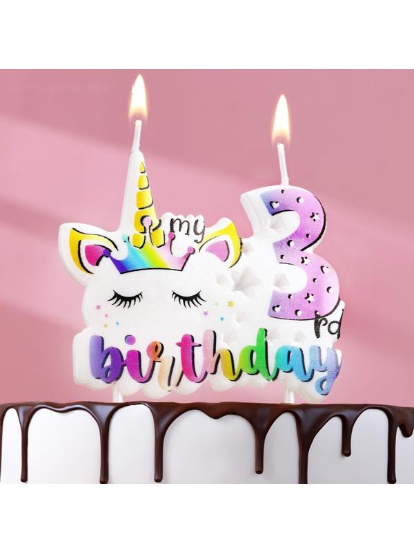 Свеча в торт 