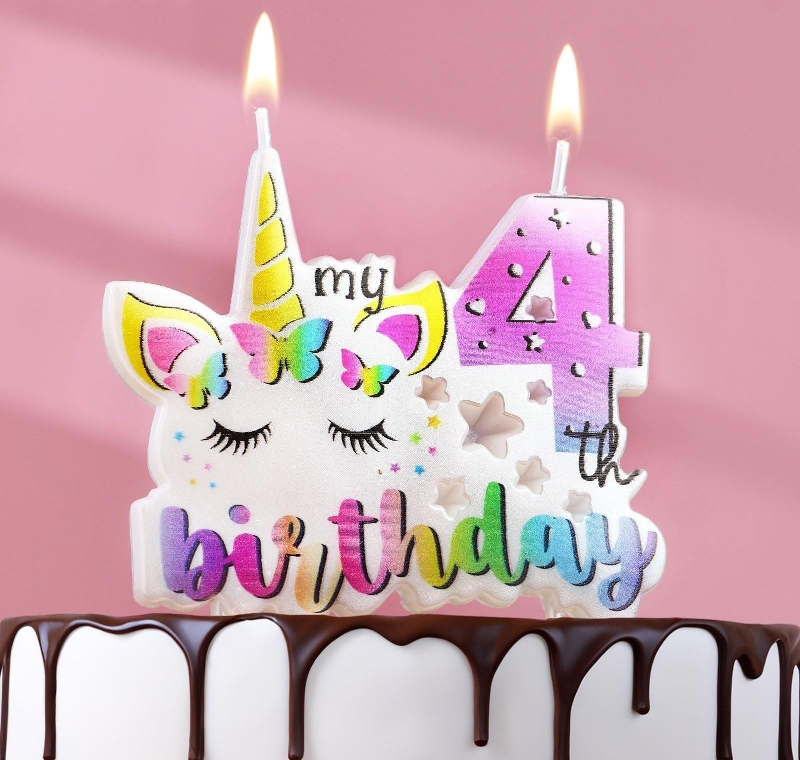 Свеча в торт 