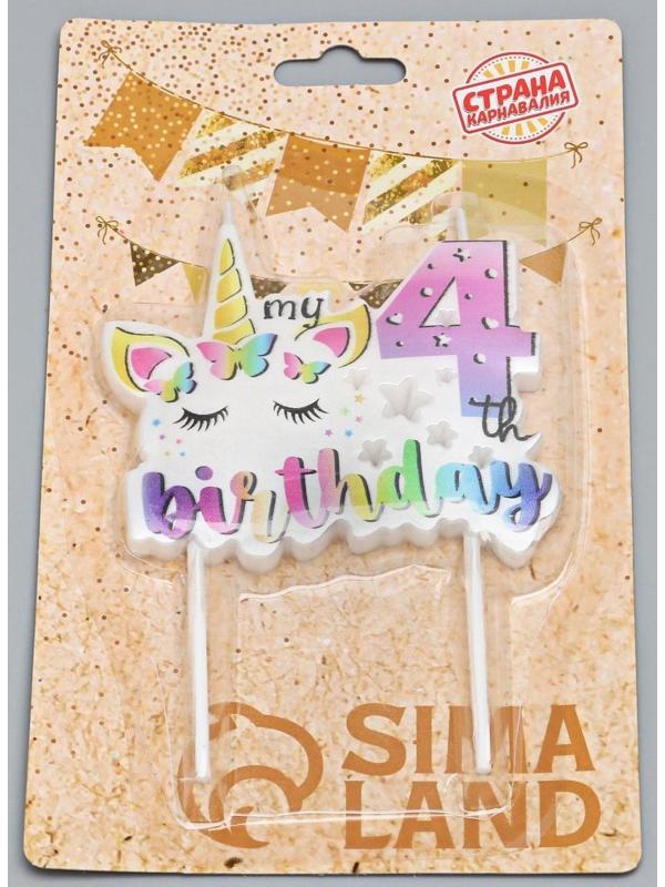 Свеча в торт 