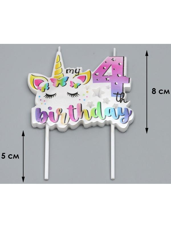 Свеча в торт 