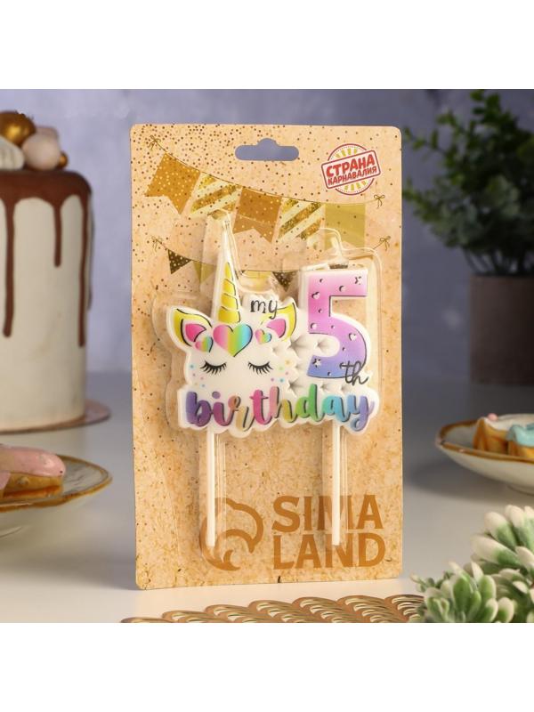 Свеча в торт 