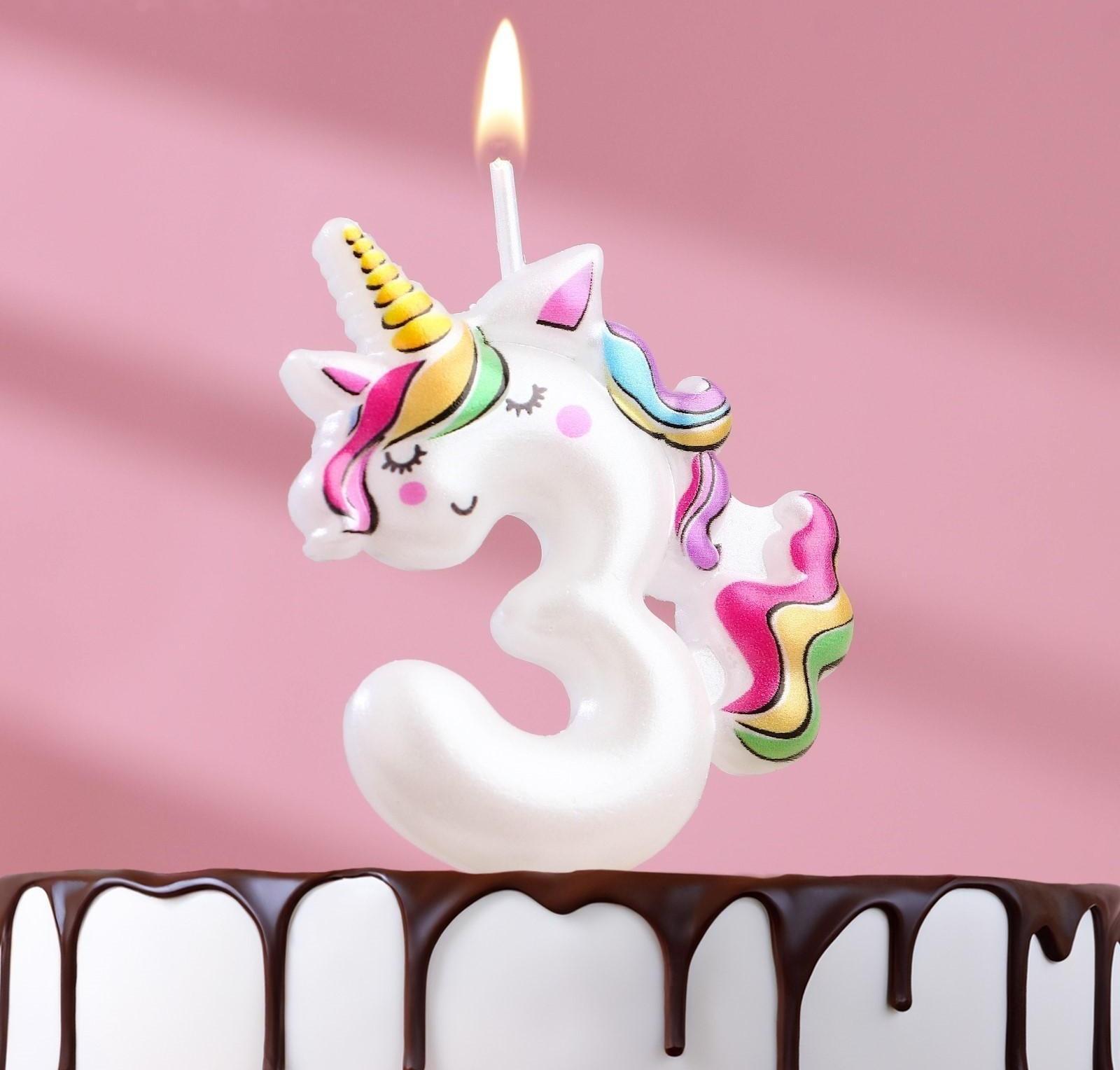 Свеча в торт 