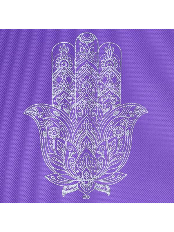 Коврик для йоги «Рука Фатимы», 173 х 61 х 0,4 см