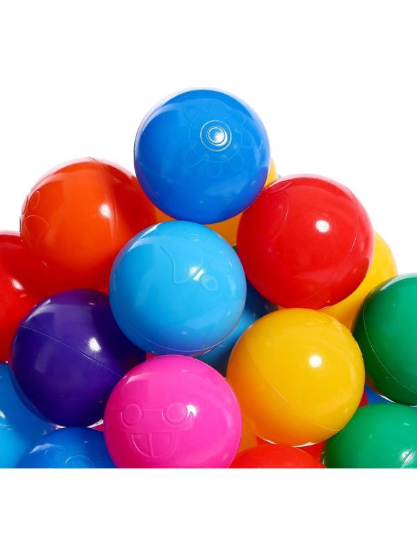 Шарики для сухого бассейна, 100 штук, диаметр — 5 см